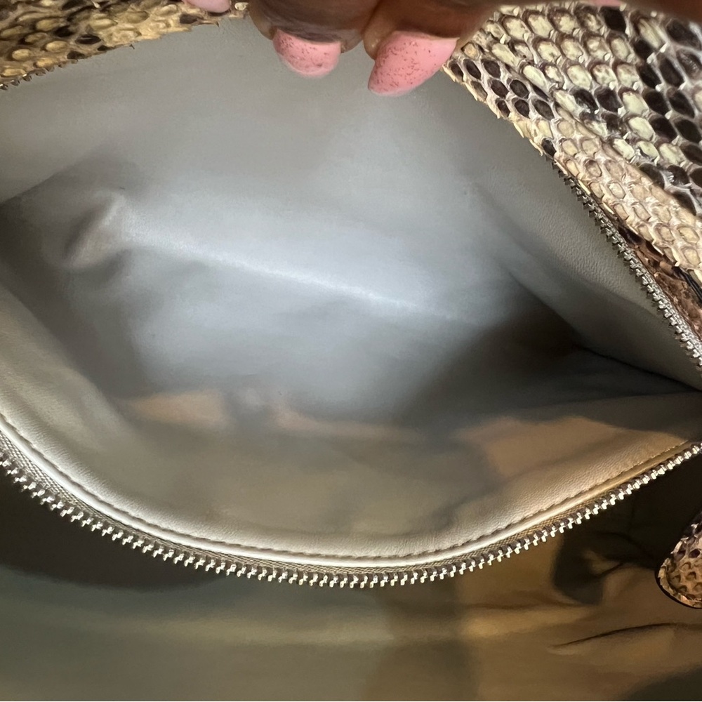 Large Python Lady Dior bag - Picture 12 of 14